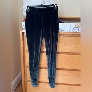 Velvet leggings